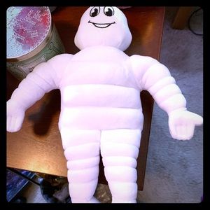 Stuffed plush Michelin man doll